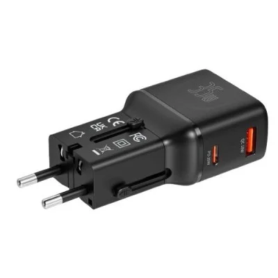 Porodo Universal Travel Pocket Charger - Black